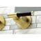 Kingston Brass KS8057CKL Wall Mount Tub Faucet, Brushed Brass KS8057CKL - alternate 3